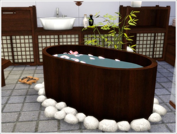  Sims by Severinka: Asian bathroom