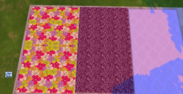  Mod The Sims: 16 Spunky Patterned Rugs by wendy35pearly