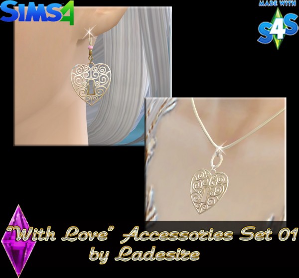 Ladesire Creative Corner: “With Love” Accessories Set 01 by Ladesire