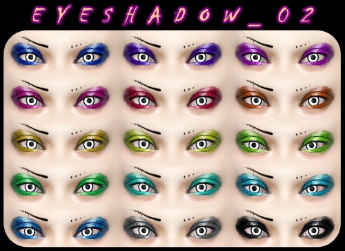  Decay Clown Sims: Eyeshadow 02