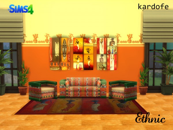  The Sims Resource: Ethnic by kardofe