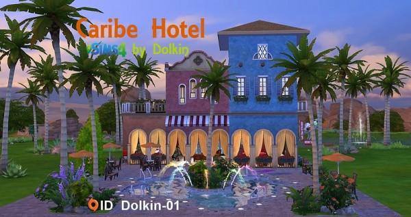  Ihelen Sims: Caribe Hotel by Dolkin