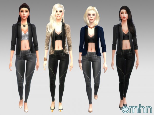  The Sims Resource: Chic Chick Set by Erhn