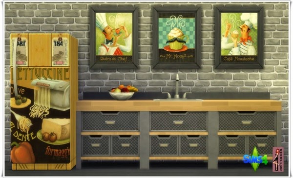  Annett`s Sims 4 Welt: Fridge Cool & Kitchen Pictures
