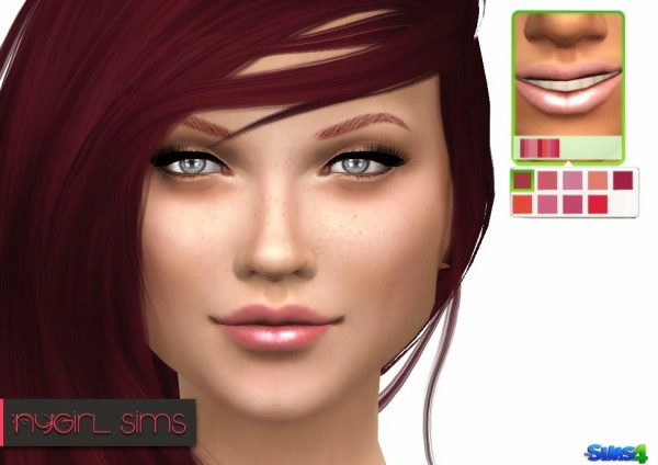  NY Girl Sims: Lipstick N02