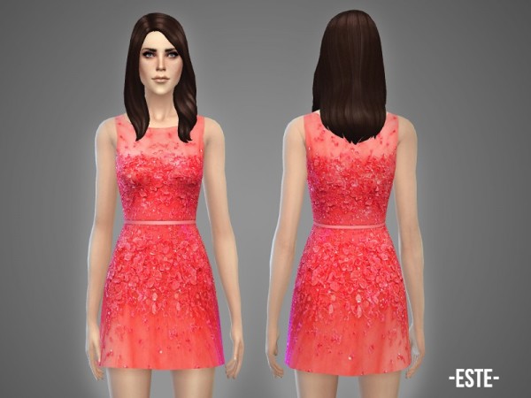  The Sims Resource: Florence   dress set by April