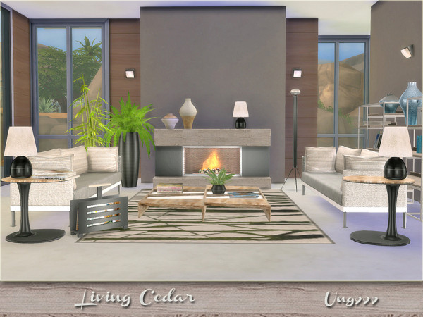  The Sims Resource: Living Cedar by ung999