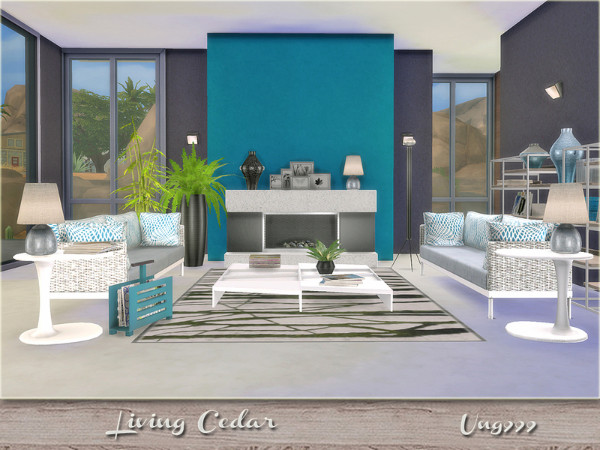  The Sims Resource: Living Cedar by ung999