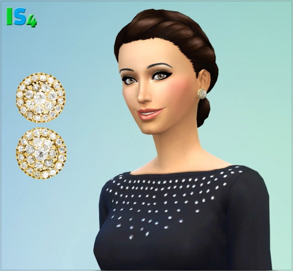 Irida Sims 4: Earrings 1 I
