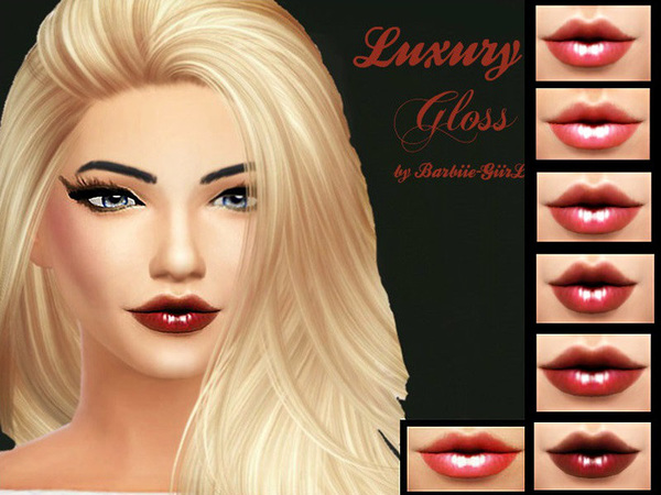  The Sims Resource: Luxury Gloss by Baarbiie GiirL