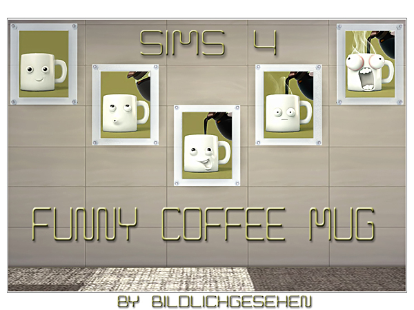  Akisima Sims Blog: Funny Coffee Mug