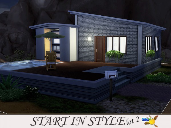  The Sims Resource: Start in Style lot 2 by evi