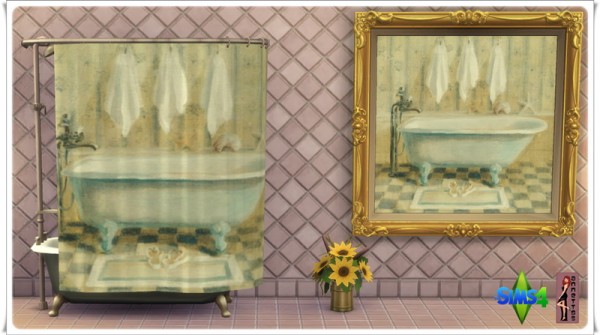  Annett`s Sims 4 Welt: Bathroom Romance   Tub & Pictures