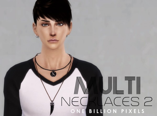  One Billion Pixels: Multi Necklaces 2
