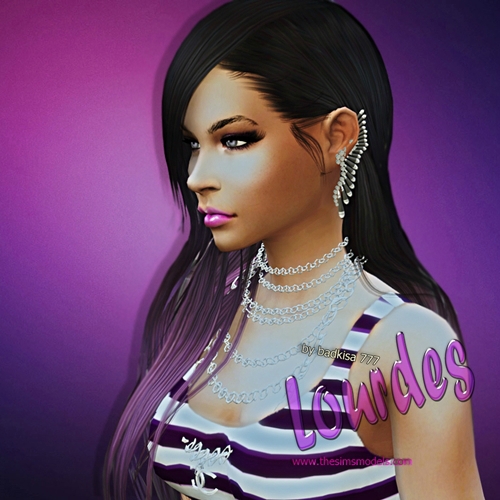  The Sims Models: Lourdes sim by badkisa777