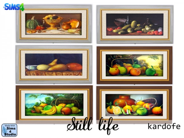  The Sims Resource: Still life by Kardofe