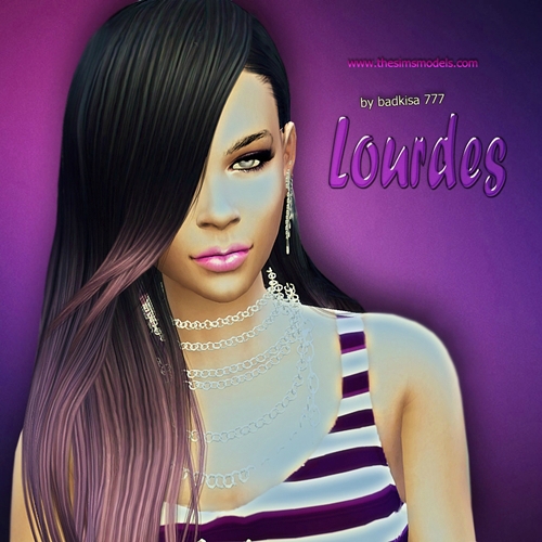  The Sims Models: Lourdes sim by badkisa777