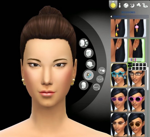  19 Sims 4 Blog: Earrings set 17