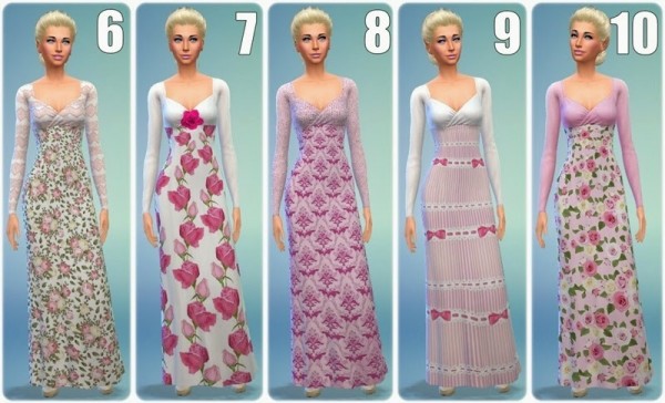  Annett`s Sims 4 Welt: Which dress suits Sleeping Beauty?