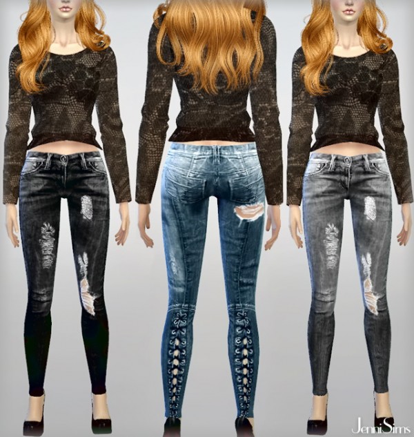  Jenni Sims: Real jeans