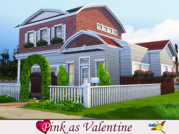  The Sims Resource: Pink as Valentines by evi