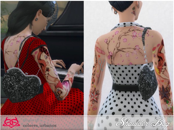  The Sims Resource: Shoulder Bag 01 by Colores Urbanos