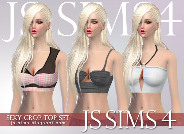  JS Sims 4: Sexy Crop Top Set