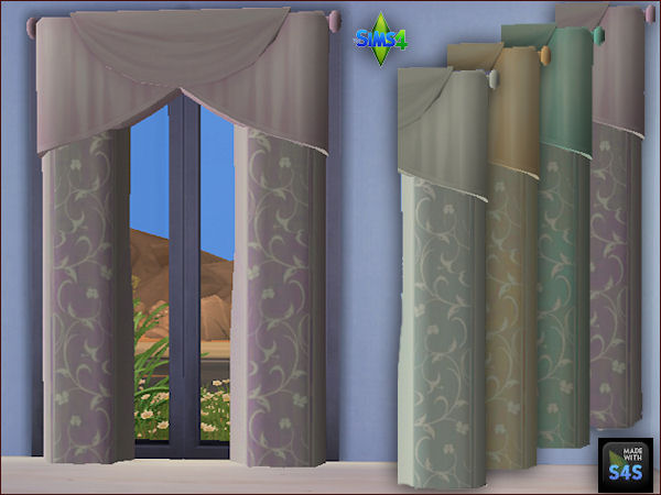  Arte Della Vita: 3 curtain sets with 4 curtains