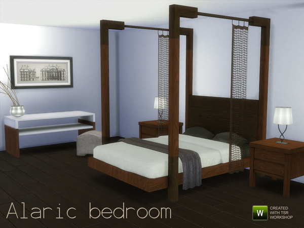  The Sims Resource: Alaric bedroom by spacesims