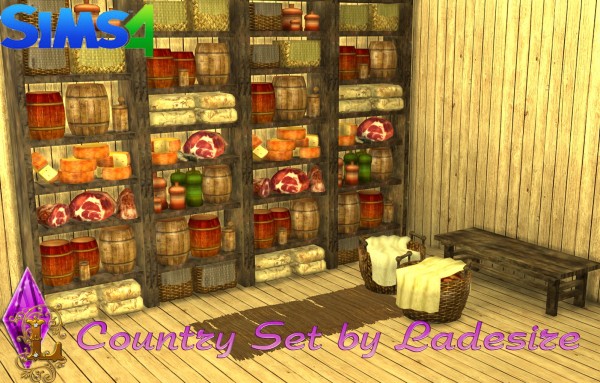  Ladesire Creative Corner: Country Set