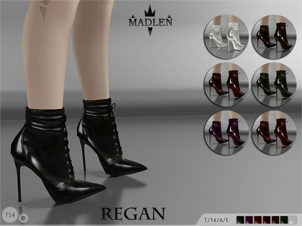  The Sims Resource: Madlen Regan Boots by MJ95