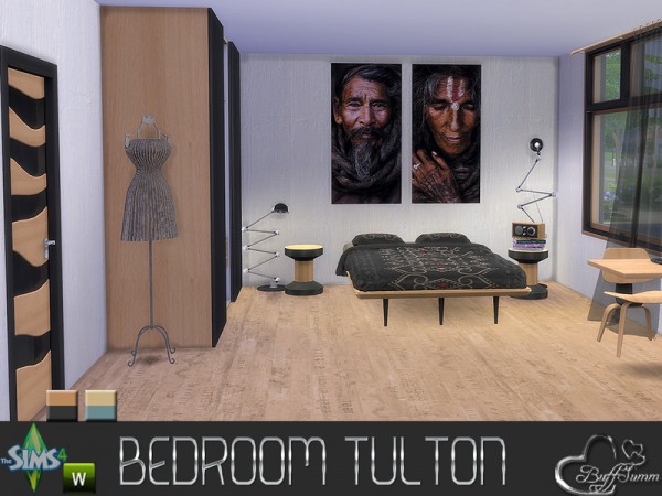  The Sims Resource: Tulton Bedroom by BuffSumm