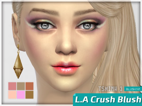  The Sims Resource: L.A Crush Blush by tsminh 3