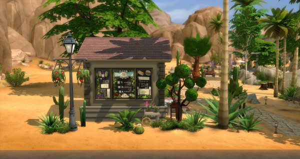  Studio Sims Creation: Waterfall Park