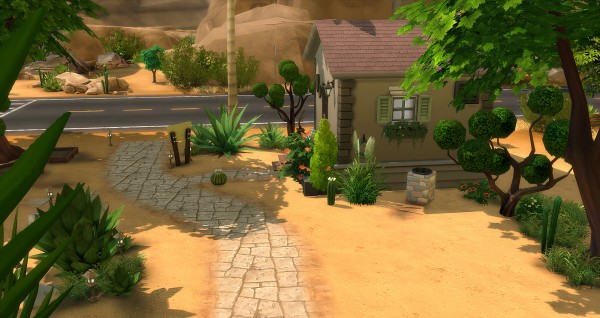 Studio Sims Creation: Waterfall Park