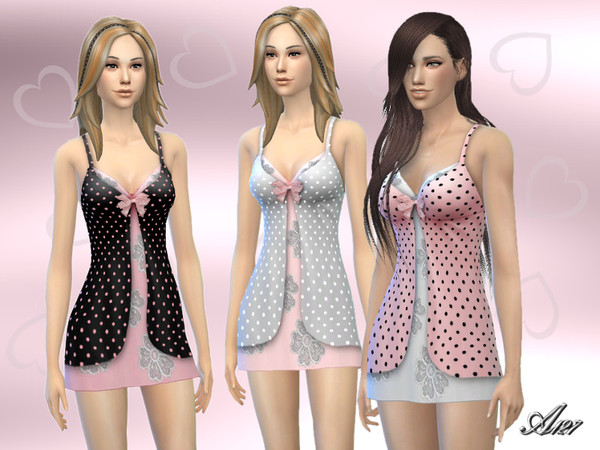  The Sims Resource: Valentine Camisole by Altea127