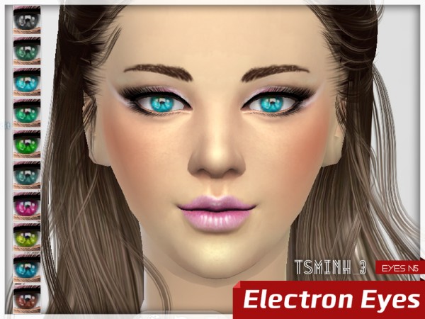  The Sims Resource: Electron Eyes by tsminh 3