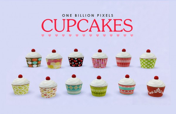  One Billion Pixels: Cupcake Clutter