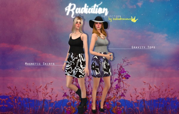  In a bad romance: Skirts from the Dark Matter Collection