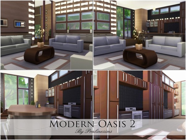  The Sims Resource: Modern Oasis 2 by PralineSims