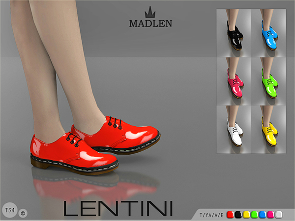  The Sims Resource: Madlen Lentini Shoes by MJ95
