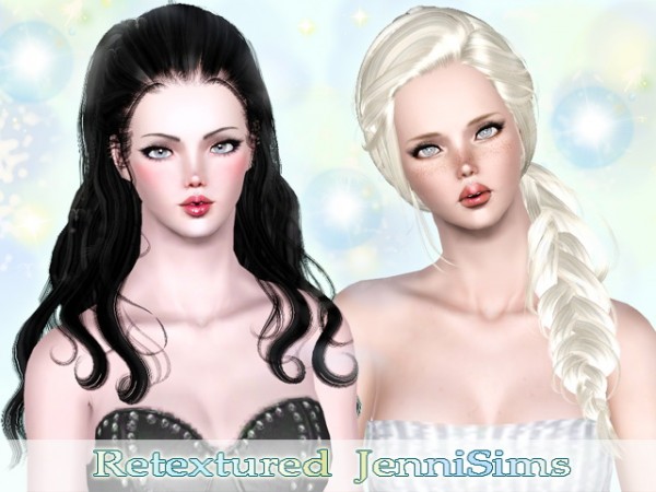  Jenni Sims: Newsea Isabel and Joice Hair retextured