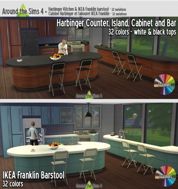  Around The Sims 4: Harbinger kitchen