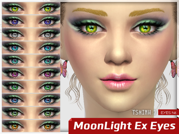  The Sims Resource: MoonLight Ex Eyes by tsminh 3