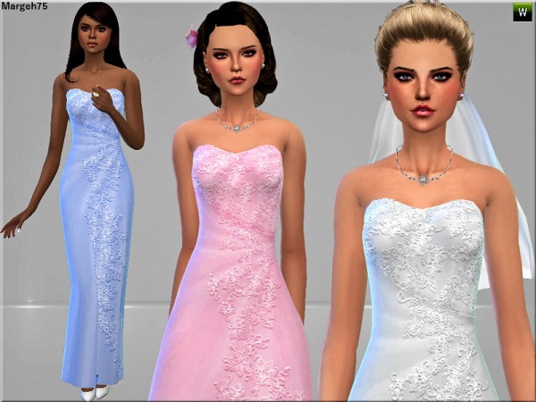 Sims 3 Addictions: Shall We Dance dress by Margies Sims • Sims 4 Downloads