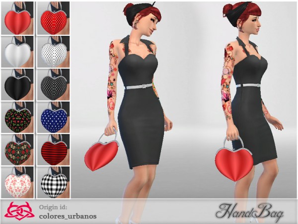  The Sims Resource: Handbag Heart by Colores Urbanos