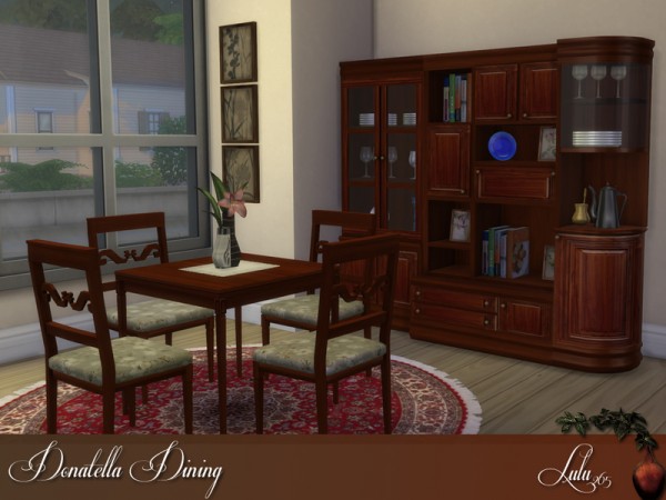  The Sims Resource: Donatella Dining  by Lulu265