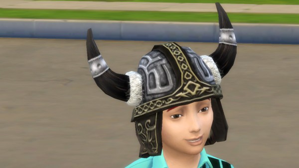  Mod The Sims: Viking hat conversion from TS2 to TS4 by necrodog