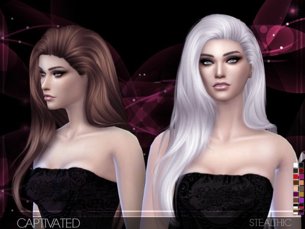  The Sims Resource: Stealthic   Captivated hair