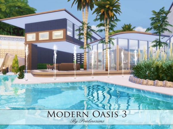  The Sims Resource: Modern Oasis 3 by Praline Sims